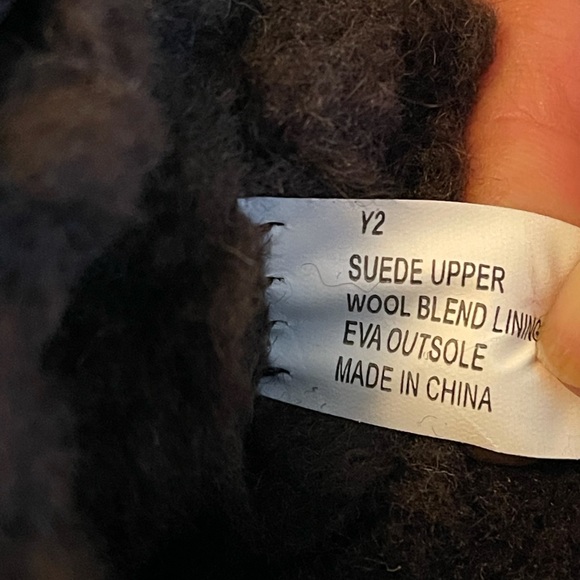 NWOB Aussie Merino Kids Suede Winter Boots Sz Y12 Light Grey Color - Picture 6 of 6